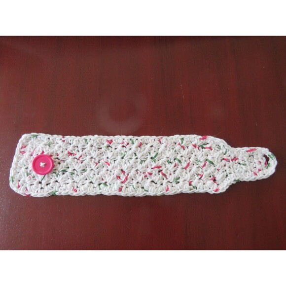 Crocheted Cup Cozy Handmade Coffee Mug or Tea Warmer - Picture 4 of 4